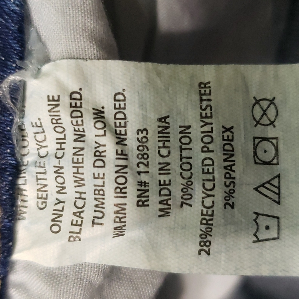 INDIGO REIN destroyed high rise jeans - Picture 6 of 17
